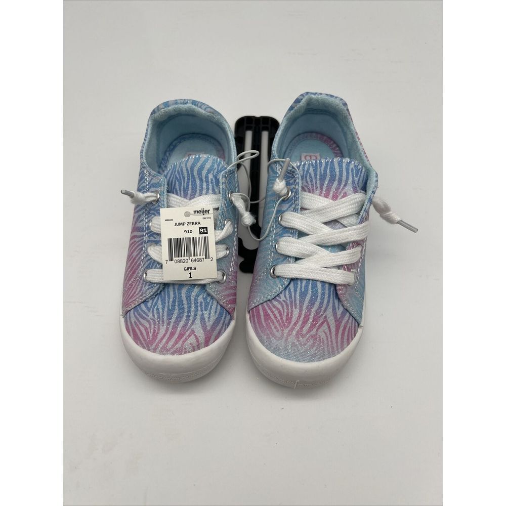 Falls Creek Jump Zebra Pink/blue Size Girls 1 New - Picture 2 of 6